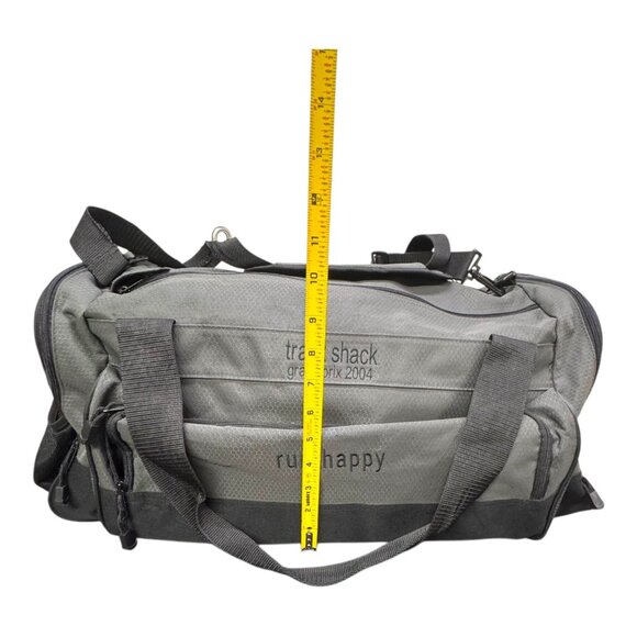 Vintage RARE Brooks Track Shack Grand Prix Running Run Happy 2004 Duffel Bag SEE - Picture 7 of 13